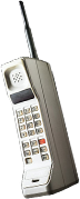 The world’s first commercial mobile phone, the DynaTAC 8000x